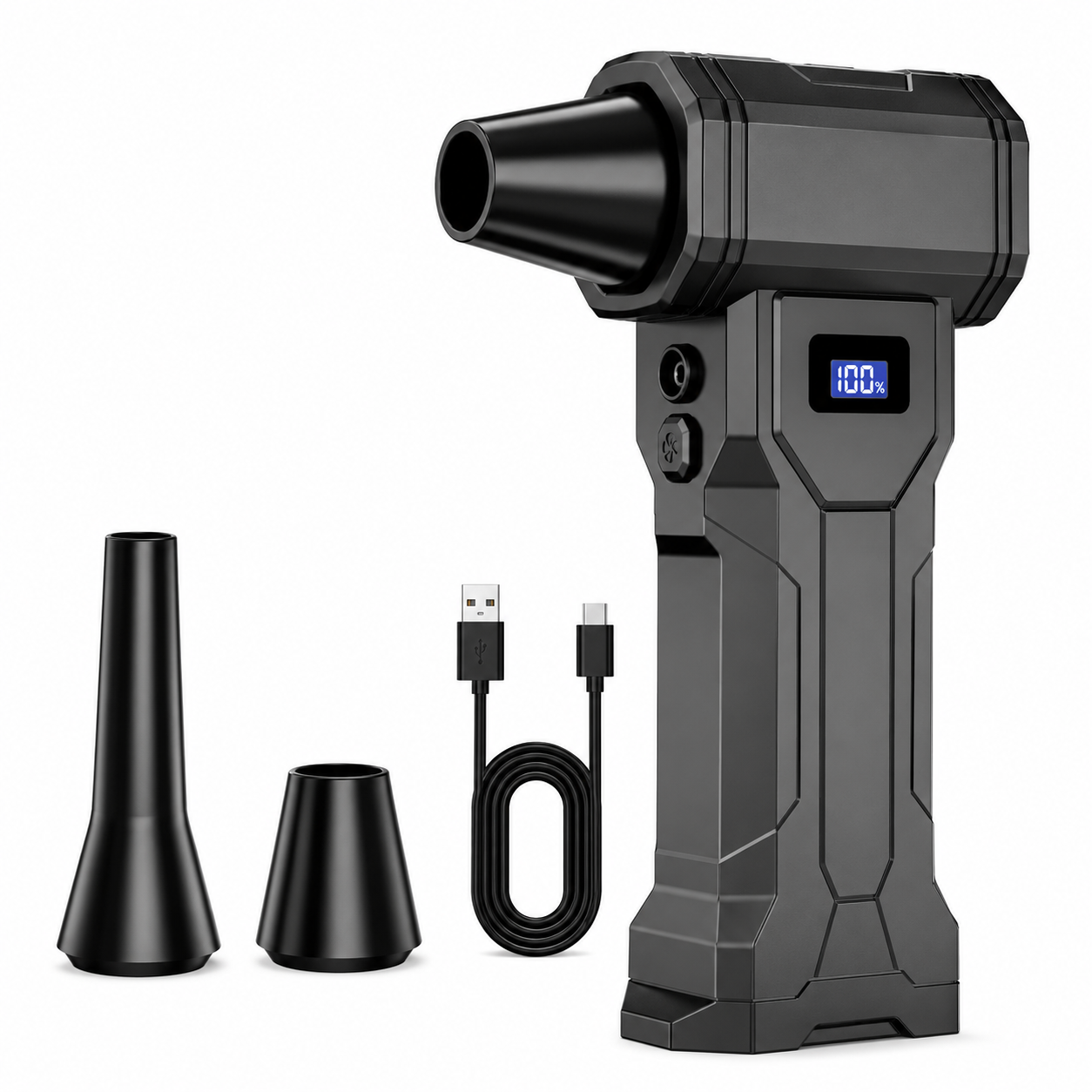 Turbo Air Duster Pro | Rechargeable Electric Air Duster for Keyboards, PCs, Cars & Electronics